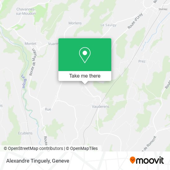 Alexandre Tinguely map