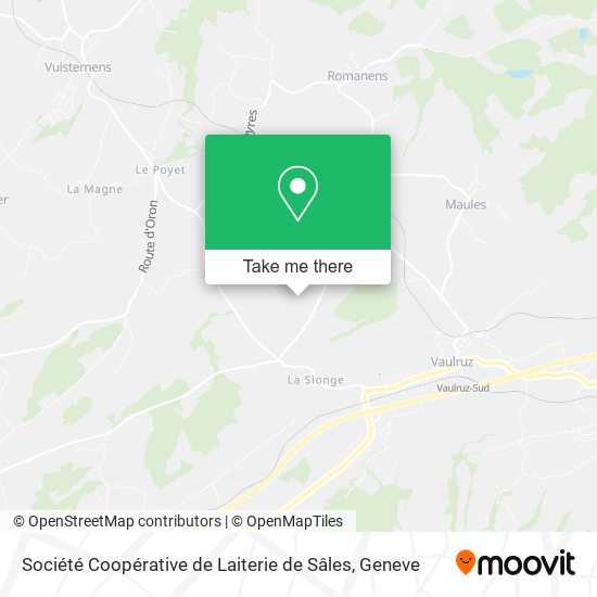 Société Coopérative de Laiterie de Sâles map