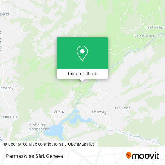 Permaswiss Sàrl map