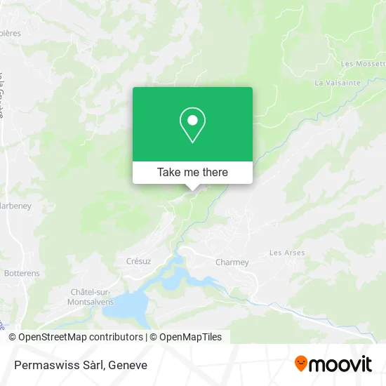 Permaswiss Sàrl map