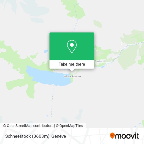 Schneestock (3608m) map