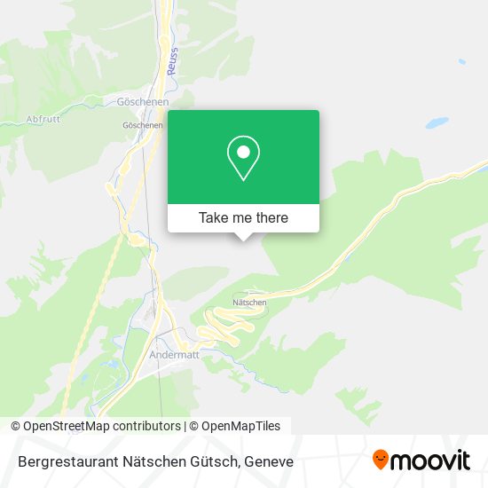 Bergrestaurant Nätschen Gütsch plan