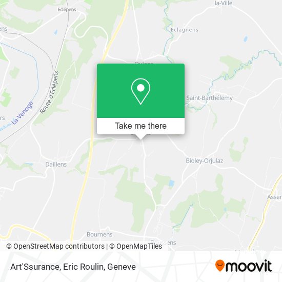 Art'Ssurance, Eric Roulin map