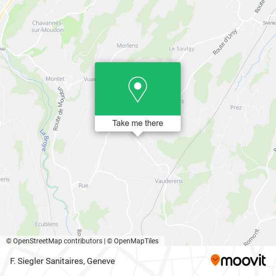 F. Siegler Sanitaires map