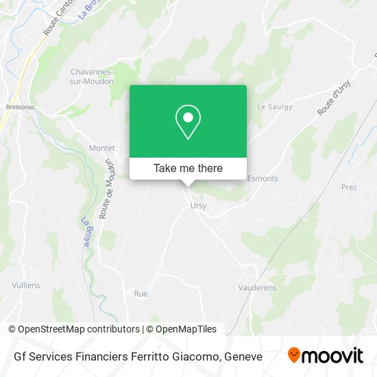 Gf Services Financiers Ferritto Giacomo map