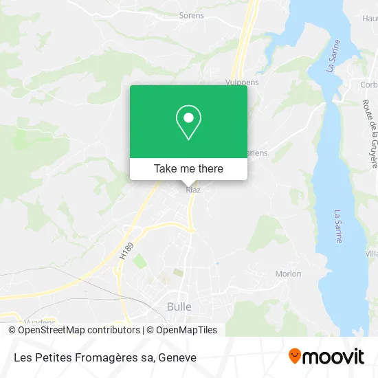 Les Petites Fromagères sa map