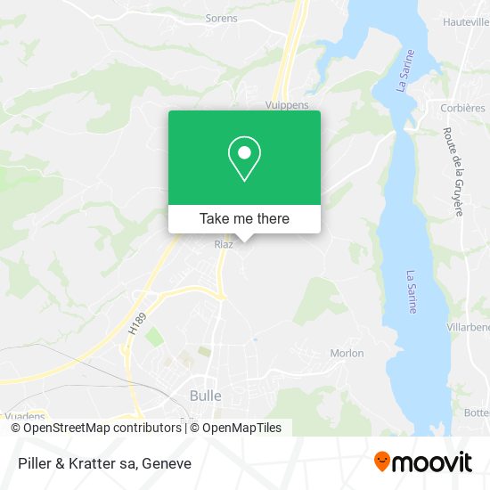 Piller & Kratter sa map