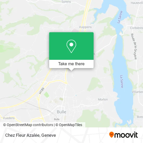 Chez Fleur Azalée map