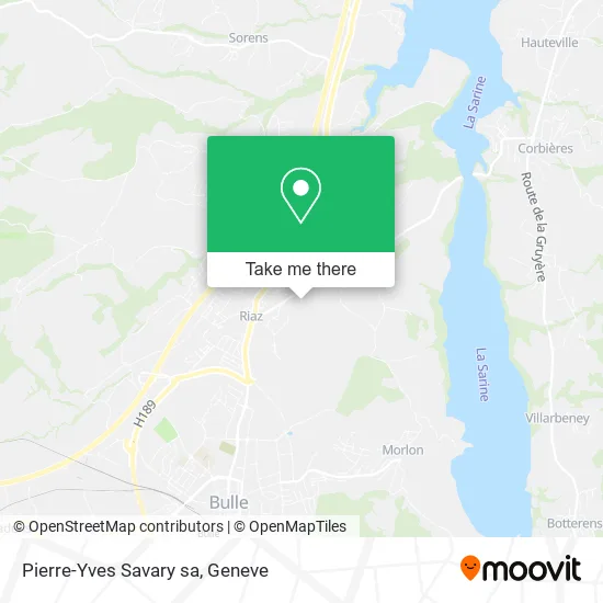 Pierre-Yves Savary sa map