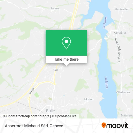 Ansermot-Michaud Sàrl map