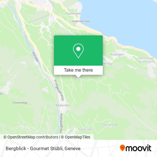 Bergblick - Gourmet Stübli map