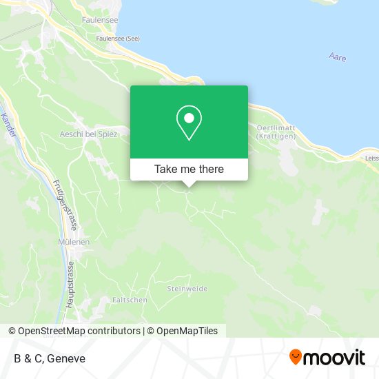 B & C map