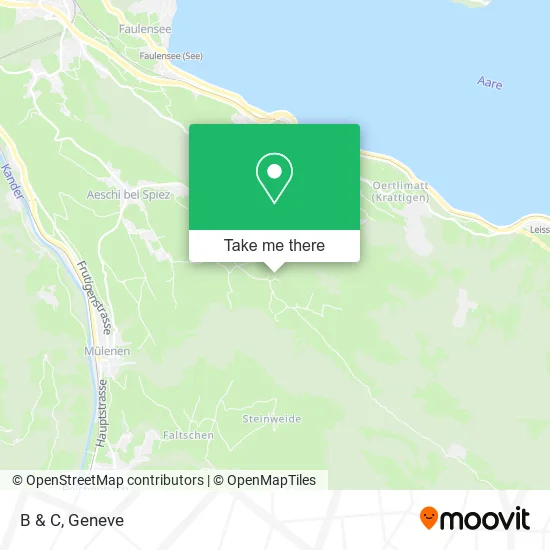 B & C map