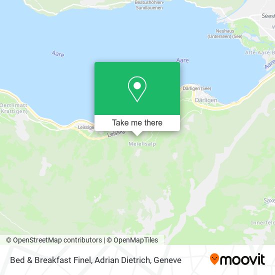 Bed & Breakfast Finel, Adrian Dietrich map