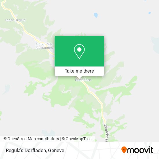 Regula's Dorfladen map