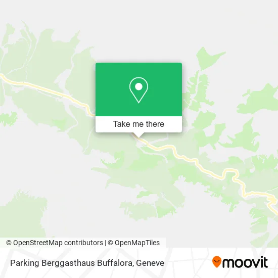 Parking Berggasthaus Buffalora map