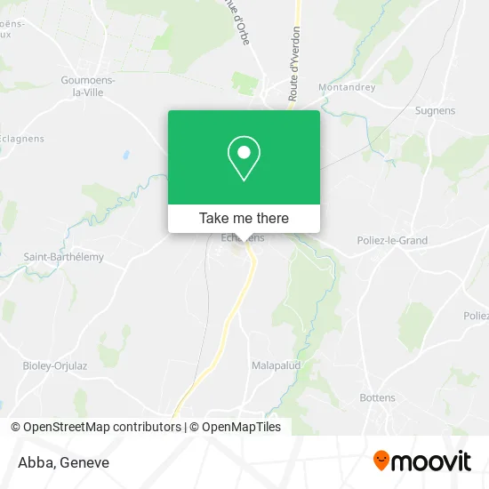 Abba map