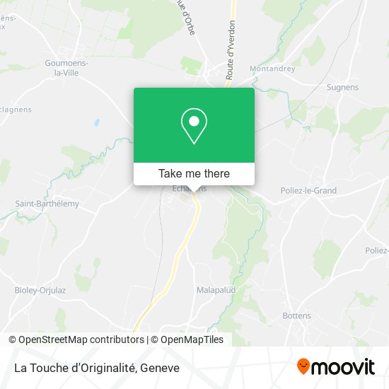 La Touche d'Originalité map