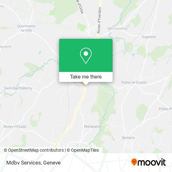 Mdbv Services map