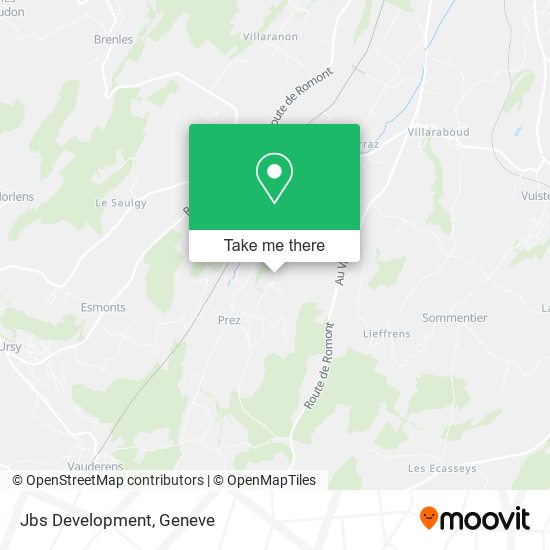 Jbs Development map
