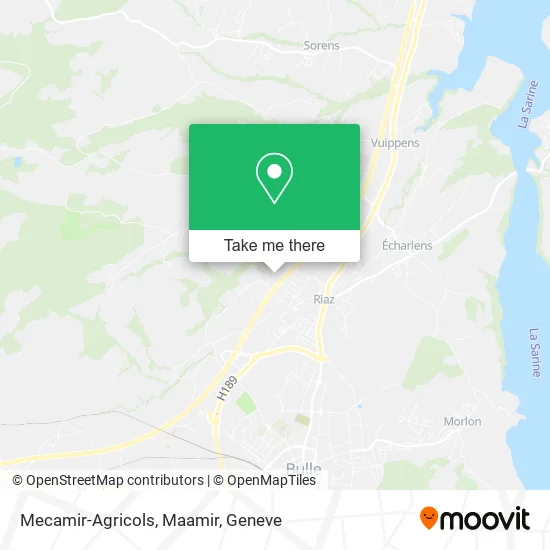 Mecamir-Agricols, Maamir map