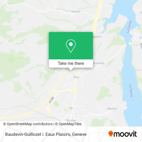 Baudevin-Guillozet i. Eaux Plaisirs map