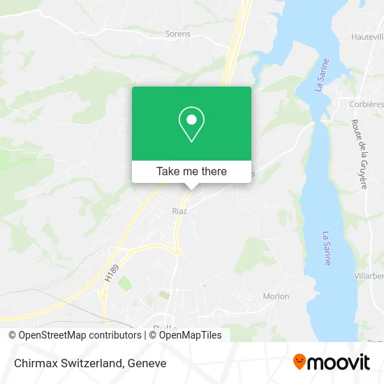 Chirmax Switzerland map