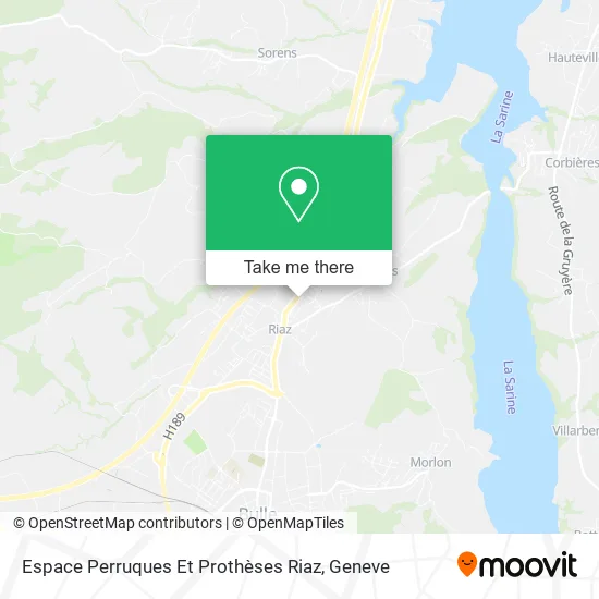 Espace Perruques Et Prothèses Riaz map