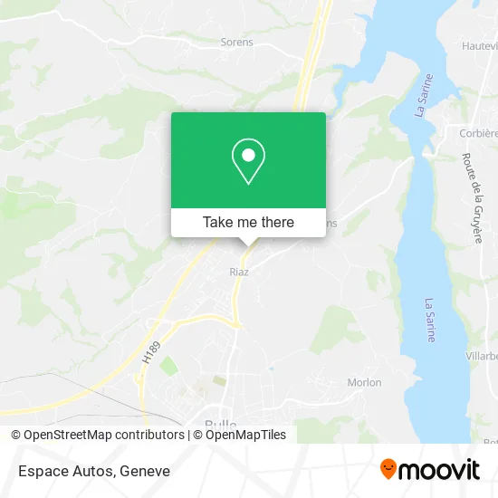 Espace Autos map