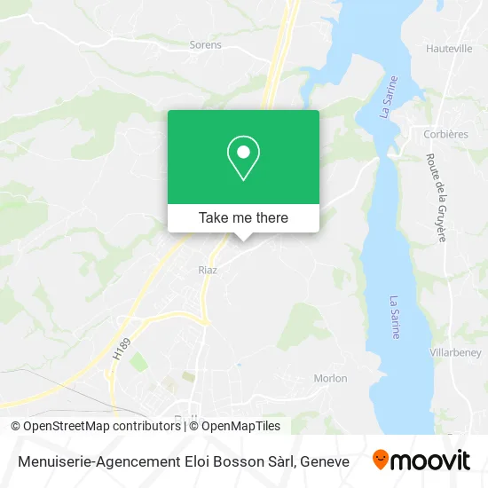 Menuiserie-Agencement Eloi Bosson Sàrl map