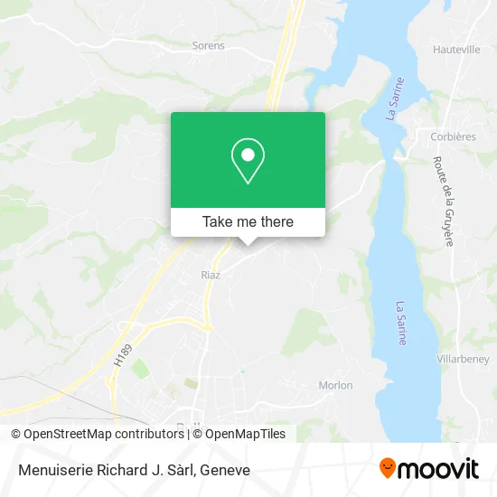 Menuiserie Richard J. Sàrl map