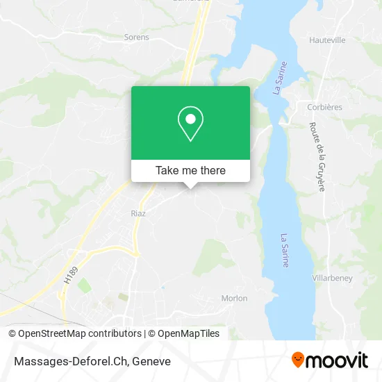 Massages-Deforel.Ch map