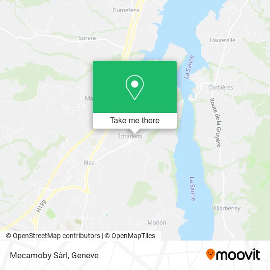 Mecamoby Sàrl map