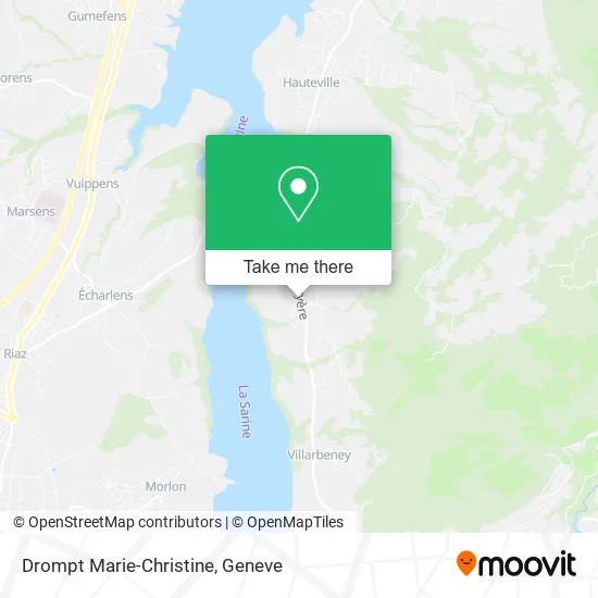 Drompt Marie-Christine map