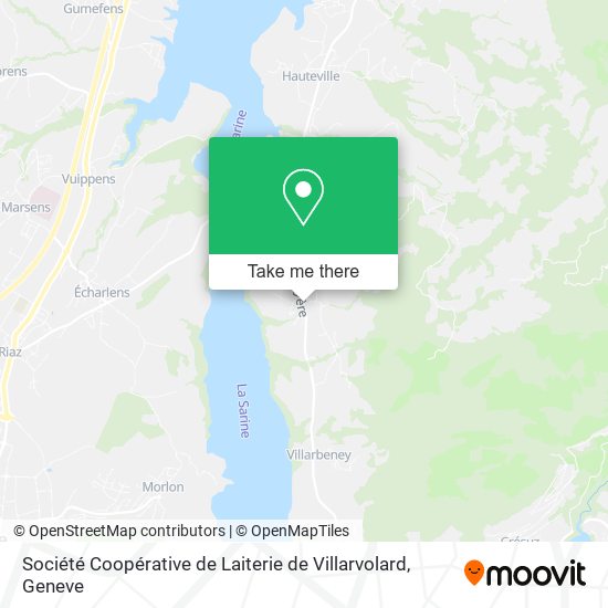 Société Coopérative de Laiterie de Villarvolard map