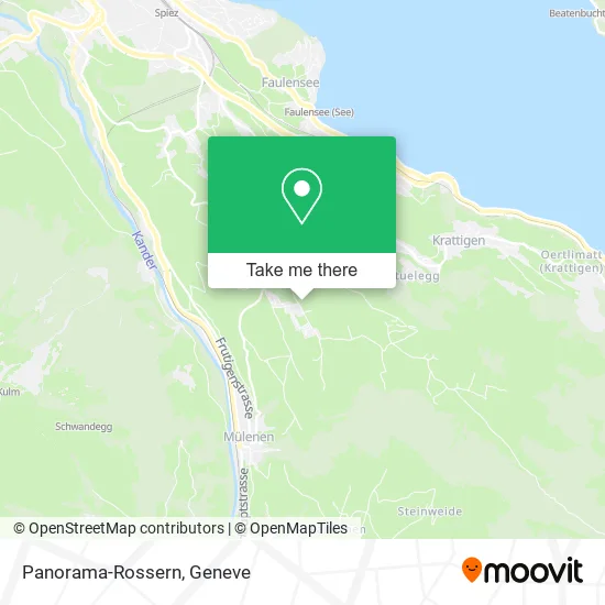 Panorama-Rossern map