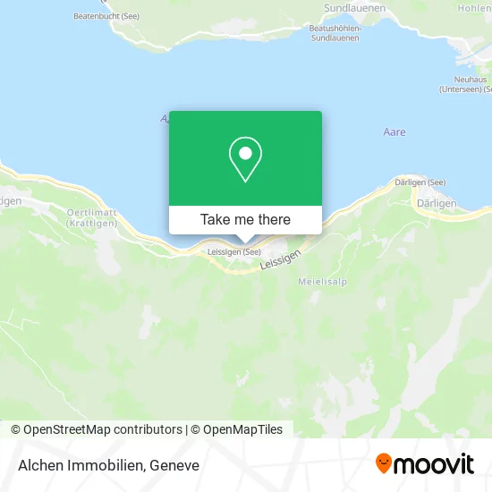 Alchen Immobilien map