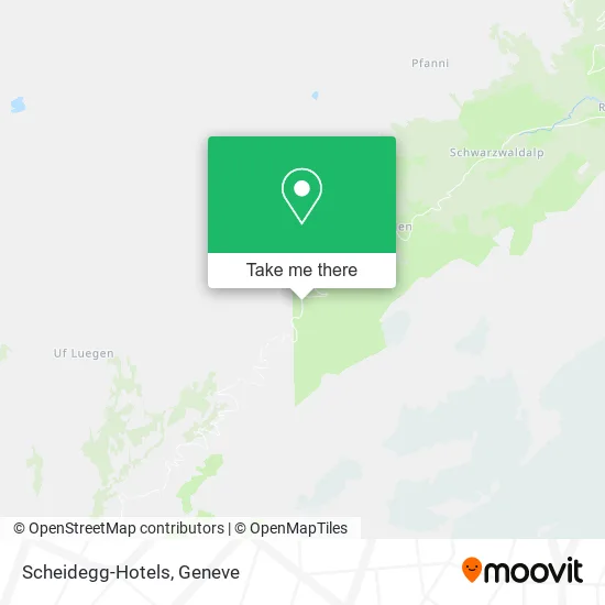 Scheidegg-Hotels map