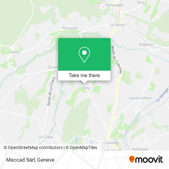 Meccad Sàrl map