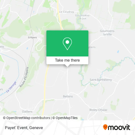 Payet' Event map