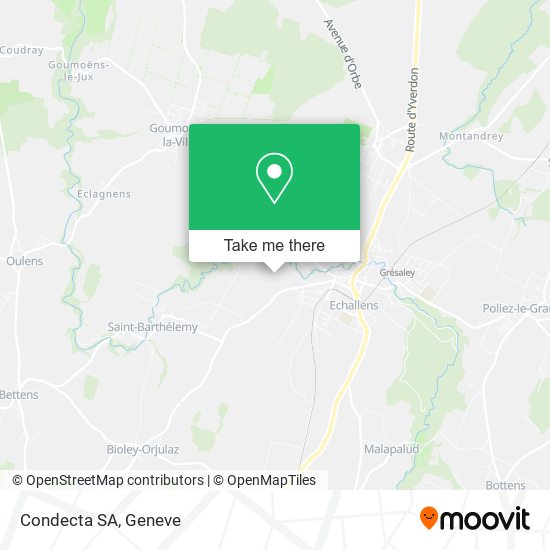 Condecta SA map