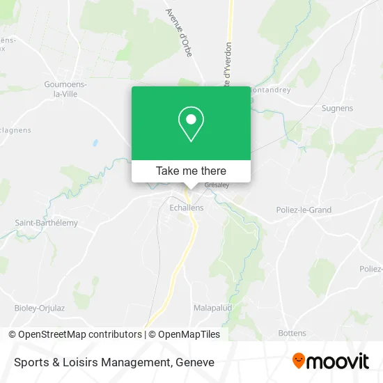 Sports & Loisirs Management map