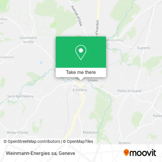 Weinmann-Energies sa map