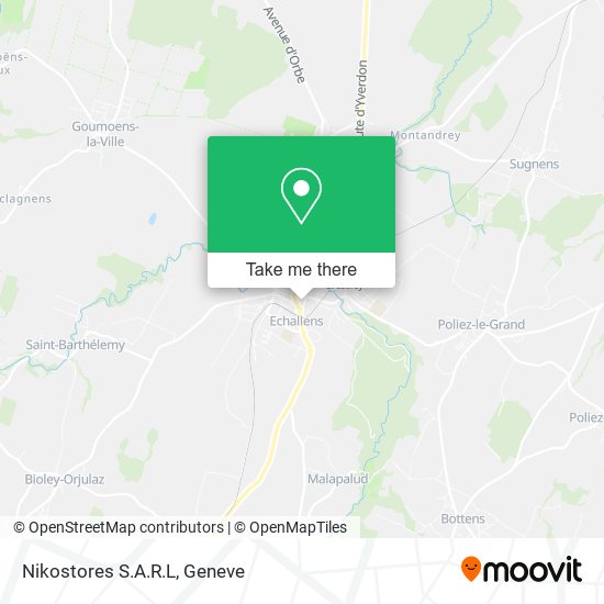 Nikostores S.A.R.L map