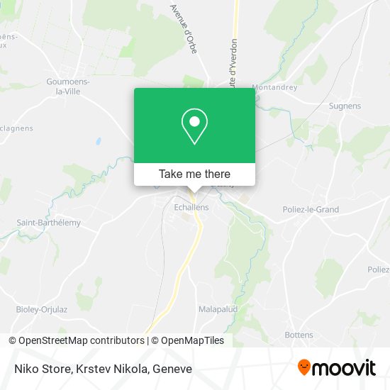 Niko Store, Krstev Nikola map
