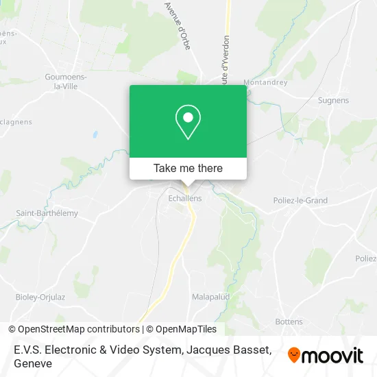 E.V.S. Electronic & Video System, Jacques Basset map