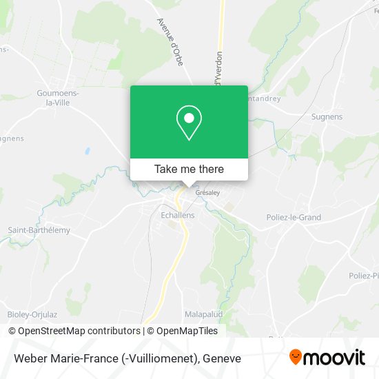 Weber Marie-France (-Vuilliomenet) map