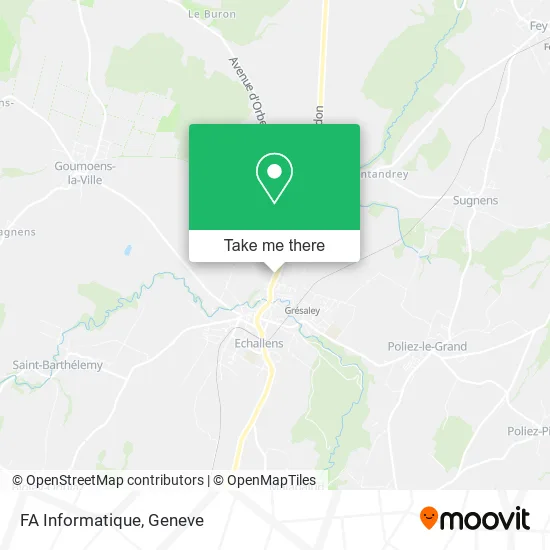 FA Informatique map