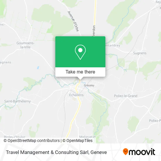 Travel Management & Consulting Sàrl map