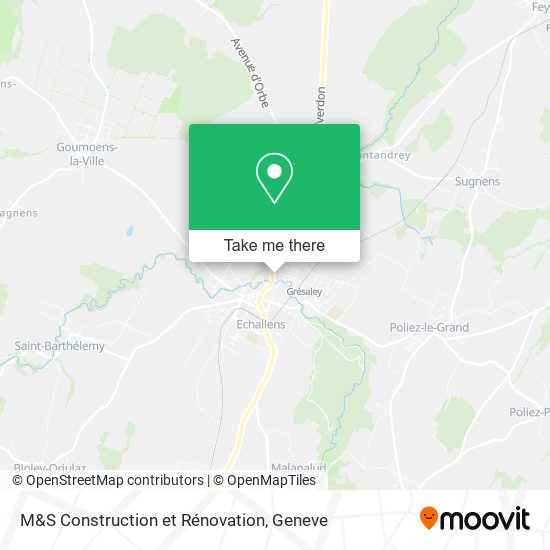 M&S Construction et Rénovation map